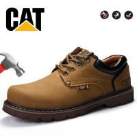 ราคา Caterpillar รองเท้านิรภัยหนังแท้รองเท้าหัวเหล็กกันแรงกระแทกรองเท้าบูททำงานสำหรับผู้ชายรองเท้าปีนเขากลางแจ้ง HOT 8 27 (20204877862)
