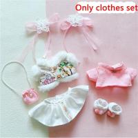 ราคา 20cm Cute Doll Accessories Pink Ancient Costume Dress Hairpin Clothes Set Jennie Lisa Rose Jisoo Taeyeon Birthday Gift (18620310723)