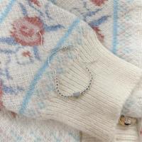 ราคา Yourdays bracelet with heart pendant สร้อยข้อมือเงินแท้แบบสายรูด (17699530324)