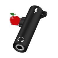 ราคา อะแดปเตอร์แบบคู่แยกหูฟังแบบ2 IN 1สำหรับชาร์จ iPhone XR X 7 8 11 11Pro สำหรับแจ็ค3 5มม ไปจนถึงสาย AUX หูฟัง (19553615079)