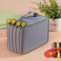 ราคา Rex TT Pencil not included Oxford Fabric School Pencil Case 72 Holes Pencil case Large Pen Bag Box Multi Kids Multifunction Stationery Pouch (16480407166)