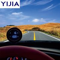 ราคา อุณหภูมิน้ำรถและโวลต์มิเตอร์ เครื่องวัดโวลต์มิเตอร์วัดอุณหภูมิน้ำในรถยนต์สำหรับรถยนต์ เกจวัดน้ำในรถปิคอัพเซ็นเซอร์วัดอุณหภูมิ เกจวัดอุณหภูมิหม้อน้ำ น้ำยาหล่อเย็น ความดันไฟแบตเตอรี่ 12V 24V โวลต์มิเตอร