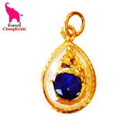 ราคา ช้างกระบี่ พระเครื่อง เบอร์นาคจิ๋ว2 เครื่องราง พญานาคจิ๋ว เลี่ยมทองกันน้ำ พระเลี่ยมทอง (1733316945)