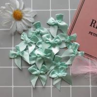 ราคา โบว์จิ๋ว โบว์ผ้าซาตินสีพรีเมี่ยมเรียบหรู หน้ากว้าง 13 มม แพ็คละ 100 ชิ้น โบว์ติดของชำร่วย (10278918339)