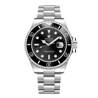 ราคา Holuns นาฬิกาสำหรับผู้ชายญี่ปุ่นมิโยต้าอัตโนมัติขอบดอกสว่านหัวเพชรแซฟไฟร์สแตนเลสนาฬิกากลไกทางการค้ากันน้ำ (19721658551)