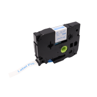 ราคา Brother เทปพิมพ์ อักษร ฉลาก เทียบเท่า Label Pro Tz2 FA3 12 มม สำหรับรีดติดผ้า อักษรฟ้าบนพื้นขาว by Office Link (9645027104)