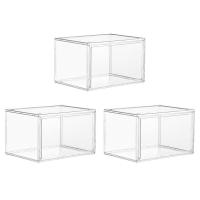 ราคา ซื้อ 5 แถม 1 BAER กล่องใส่รองเท้า อะคริลิค ฝาหน้าเปิด ปิด การส่งผ่านแสงสูง กันฝุ่น กันน้ำ และกันกลิ่น กล่องรองเท้า กล่องรองเท้าใส กล่องเก็บรองเท้า กล่องใส่รองเท้าแบบใส (20400226714)