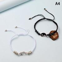 ราคา Zhangdunguo Tai Chi หยินหยางจี้โลหะผสมปรับได้กำไลคู่สร้อยข้อมือถักเปียสร้อยคอจับคู่สร้อยข้อมือคู่รัก (19725593656)