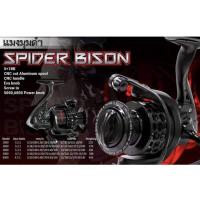 ราคา รอกสปินนิ่ง SPIDER BISON รอกแมงมุมดำ ไบสัน (19643457063)