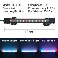 ราคา ไฟตู้ปลา LED กันน้ำสำหรับตู้ปลาโคมไฟ Grow สำหรับตู้ปลาใต้น้ำไฟประดับโคมไฟสำหรับตู้ปลาขนาด18 58ซม 220 240V (21170053897)