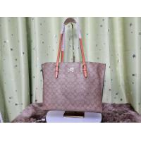 Coach 1665 Mollie Tote In Signature Canvas กระเป๋าโท้ท