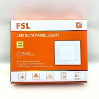 ราคา ดาวน์ไลท์ฝัง FSL LED 9W Warm White หน้าเหลี่ยม วอร์มไวท์ ทัศศิพร Tassiporn (8742343119)