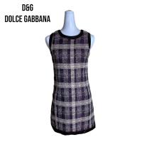 ราคา D G Dolce Gabbana เดรสแขนกุด (20705895643)
