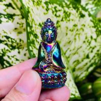 ราคา พระกริ่งปวเรศ สะใบเรียบสีม่วงปีกแมลงทับเครื่องรางAmulets (15986671097)