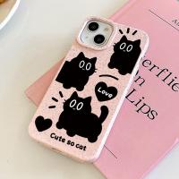ราคา จัดส่งทันที การ์ตูนแมวน่ารัก เคสไอโฟน11 TPU เคสโทรศัพท์มือถือ For iPhone 15 11 14 13 12 Pro max 7 8พลัส 8 Plus XR SE 2020 SE2 กันกระแทก เนื้อแมท เรียบง่าย เคสไอโฟน (21166681623)
