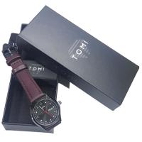 ราคา นาฬิกาTOMI พร้อมกล่อง TM 110ของแท้100 นาฬิกาข้อมือโทมิผู้ชายและผู้หญิง นาฬิกาโทมิ สายหนัง กันน้ำได้ นาฬิกาญี่ปุ่น TW620 (19482129312)