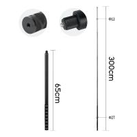 ราคา ไม้เซลฟี่ 3M Invisible Selfie Stick ขนาดกะทัดรัด Extension Rod ไม้เซลฟี่แบบยืดหดได้ Super Long Selfie Stick สำหรับกล้อง GoPro Insta360 SJ GOPRO MAX 360 (20465286906)