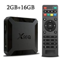 ราคา Fast Shipping X96Q Android 10 0 Smart TV BOX 2GB 16GB Allwinner H313 Quad Core 2 4G WIFI 4K VS X96 Mini Set Top Box 1GB 8GB TV Receivers (20793418426)