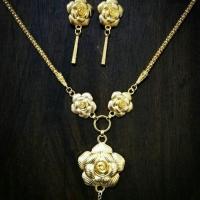 ราคา สร้อยคอ กุหลาบ เครื่องประดับชุดไทย (12612985621)