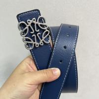 ราคา ต้นฉบับ2023 LOEWE ใหม่การตกแต่งเอวของโจ๊กเกอร์ทั้งชายและหญิงหนังวัวแท้ตัวอักษรเข็มขัดเข็มขัดหนังทองและเงิน (19794907774)