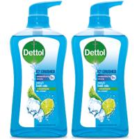 ราคา Dettol Icy Crushed Shower Gel ครีมอาบน้ำ เดทตอล ไอซ์ซี่ ครัช 500ml แพคคู่ (12238215474)