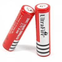 ราคา Ultrafire igootech Ultrafire ถ่านชาร์จ รุ่น UltraFire แพ็ค 2 ก้อน สีแดง (14418352)