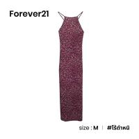 ราคา Forever21 เดรสสายเดี่ยวลายดอกไม้ D013 31 (17912289789)