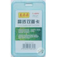 ราคา กรอบใส่บัตร แนวตั้ง นอน 5สี พลาสติกใส 609N T ที่ใส่บัตร ป้ายชื่อ ซองใส่บัตร บัตรพนักงาน ซองบัตร กรอบบัตร ป้ายห้อยบัตร (6408678309)