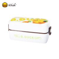 ราคา B Duck กล่องอาหารกลางวัน 2 ชั้น สำหรับผู้หญิง ไมโครเวฟ กล่องอาหารกลางวัน นักเรียน พนักงานออฟฟิศ กล่องอาหารกลางวันสไตล์ญี่ปุ่น (18143766880)