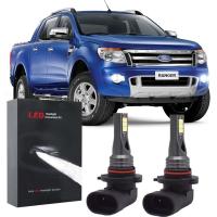 ราคา สำหรับ Ford Ranger T6 ปี2012 2019 ไฟตัดหมอก หลอดไฟตัดหมอก LED สีขาวซีนอน6000K 2ชิ้น (10580500258)