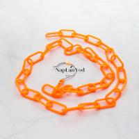 ราคา โซ่แขวนของ โซ่แขวนผ้า โซ่พลาสติก ยาว120ซม รวมตะขอ (7895659694)