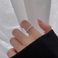 ราคา COCOJEWELRY แหวนเงินปรับเปิดได้ S925สำหรับผู้หญิง (16926906935)