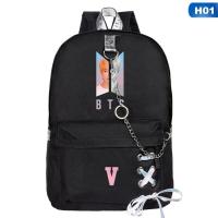 ราคา BTSกระเป๋าเป้สะพายหลังน่ารักกระเป๋านักเรียนUSBกระเป๋าสะพายหลังแบบชาร์จไฟได้กระเป๋าแล็ปท็อปกระเป๋าเดินทาง (15072067766)