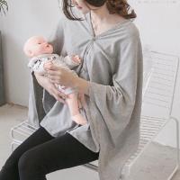 ราคา ผ้าคลุมไหล่คอนซีลเลอร์ชุดให้นมป้องกันการสัมผัสสำหรับแม่ผ้าฝ้ายบริสุทธิ์ผ้าคลุมเด็กให้นมลูกหลังคลอดผ้าคลุมให้นมลูก (20003472500)