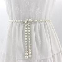 ราคา March jewelry สง่างามหวานงามโบว์ปมมุกเอวโซ่เข็มขัดยางยืดหัวเข็มขัดมุกสาวแต่งตัวคริสตัลSuspenders (17298594761)