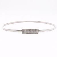 ราคา 1ชิ้นเข็มขัดแฟชั่นเดรสแบบมีเข็มขัดอเนกประสงค์แบบเรียบง่ายสำหรับผู้หญิงสายรัดเอวเข็มขัดแบบยืดได้โลหะแบบบางสีทองเครื่องประดับเดรสแบบมีเข็มขัด (19514596524)