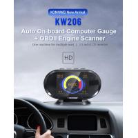 ราคา OBD2 Smart Gauge OBD2 Engine Scanner 2 in สมาร์ทเกจ เครื่องสแกนและลบโค้ดในเครื่องเดียวกัน รุ่น KW206 (6400076236)