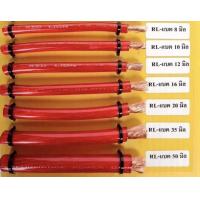 ราคา Red lion สายแบตทองแดงแท้ สายแบต 100 Red lion ขนาด 8 35 sq mm (20146406817)