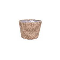 ราคา ตะกร้าชาวไร่คลุมกระถางต้นไม้กลางแจ้งสำหรับปลูกต้นไม้ภาชนะปลูกต้นไม้ดอกไม้ฟางสานกระถางต้นไม้หญ้าสำหรับปลูกต้นไม้ (17596312133)