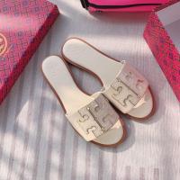 ราคา TB tory burch slippers made of all leather very comfortable to wear (15394740020)