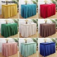 ราคา ผ้าปูโต๊ะประชุม ผ้าปูโต๊ะ ผ้ากำมะหยี่สีทอง สั่งทำพิเศษ (19627076584)