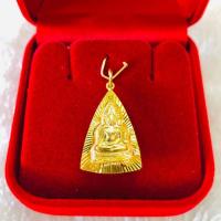 ราคา พระพุทธชินราช พระเลี่ยมทองแท้ มีใบรับประกัน พระเลี่ยมทอง (11784168473)