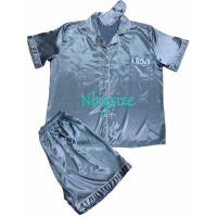 ราคา ชุดนอนผ้าซาติน ไซส์ใหญ่ แขนสั้น ขาสั้น อก52 สะโพก55 ผ้าดี พรีเมียม (7810406776)