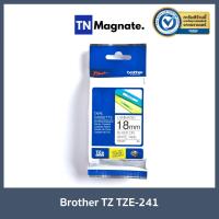 ราคา เทปพิมพ์อักษร Brother P Touch Tape TZE 18mm เทปพิมพ์อักษร ขนาด 18 มม แบบเคลือบพลาสติก เลือกสี TZE 241 ดำ ขาว TZE 641 ดำ เหลือง (10082952291)