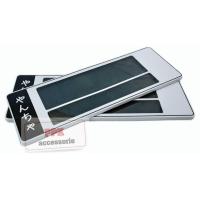 ราคา กรอบป้ายทะเบียนรถยนต์ กันน้ำสีขาว คาดลายต่างๆ กรอบแผ่นป้ายทะเบียนกันน้ำ แบบยาวยาว ชุด2ชิ้น หน้าท้ายรถ (4134736825)