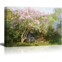 ราคา Lilacs In The Sun By Claude Monet Impressionist ศิลปะผ้าใบศิลปะสมัยใหม่บ้าน24X36นิ้ว (20267173549)