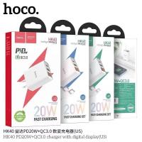 ราคา Hoco HK40 หัว ชาร์จ PD20W QC3 0 LEDพร้อมสาย ใหม่ล่าสุด แท้ 100 (21101977621)