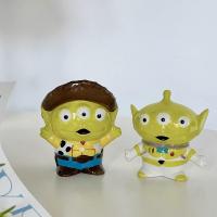 ราคา ส่งจากไทย เซตคู่ Little Green Man ที่ใส่ผงปรุงรส ที่ใส่เครื่องปรุง ที่ใส่พริกไทย ALIEN เจ้าสามตา Toy story โมเดล กรีนแมน 34001 (15994802631)