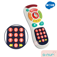 ราคา Hola Huile toys แบรนด์แท้ รีโมทเด็ก เสริมการเรียนรู้ภาษา Learning Remote Huile ของเล่นรีโมทเสริมการเรียนรู้ ของเล่นเด็ก ของเด็กเล่น มีเสียง มีไฟ (12538310396)