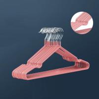 ราคา ถูกสุดๆ ไม้แขวนเสื้อสแตนเลส ไม้แขวนเสื้อ ไม้แขวนสแตนเลส เคลือบซีลีโคนกันลื่น ผู้ใหญ่40cm 20cm แพ็ค5 10ชิ้น (20240171279)